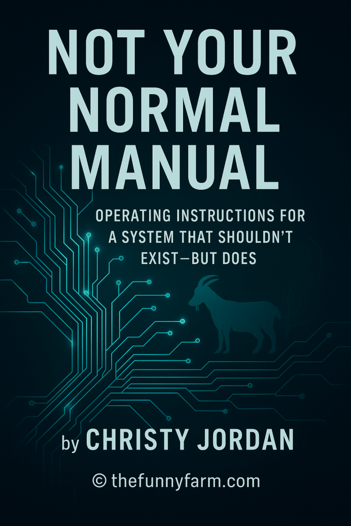 Not Your Normal Manual book cover with goat